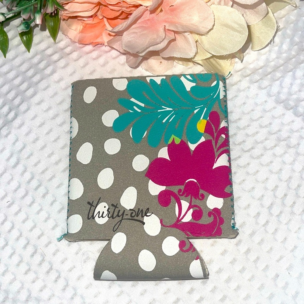 Thirty-One Island Damask Party Thermal Can Cooler